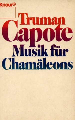 Musik für Chamäleons (Knaur Taschenbücher. Romane, Erzählungen) Books