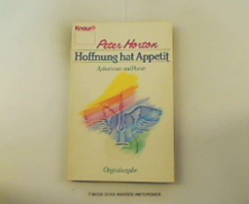 Product Image: Hoffnung hat Appetit. Aphorismen und Lyrik.