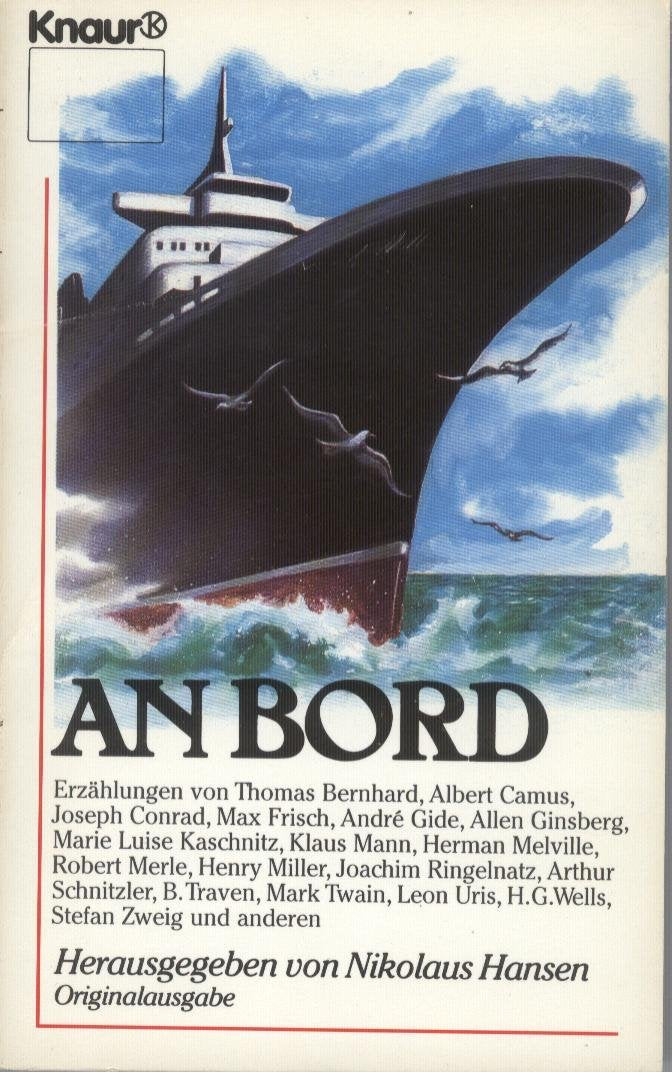 An Bord: Erzählungen (Knaur Taschenbücher. Romane, Erzählungen) Books