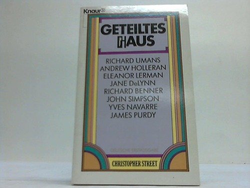 Geteiltes Haus (Knaur Taschenbücher. Romane, Erzählungen) Books