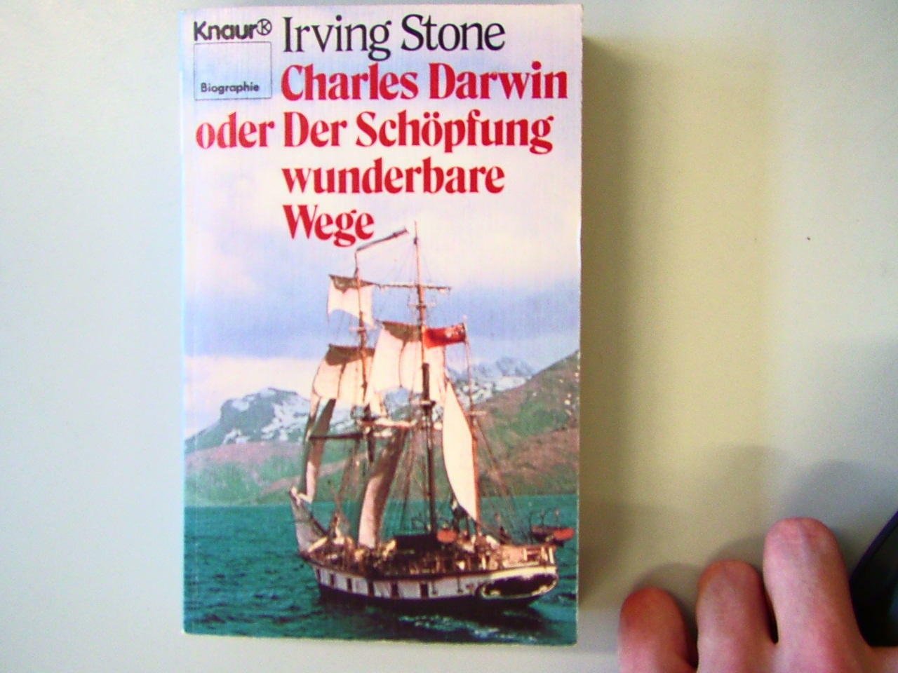 Charles Darwin oder Der Schöpfung wunderbare Wege (Knaur Taschenbücher. Biographien) Science