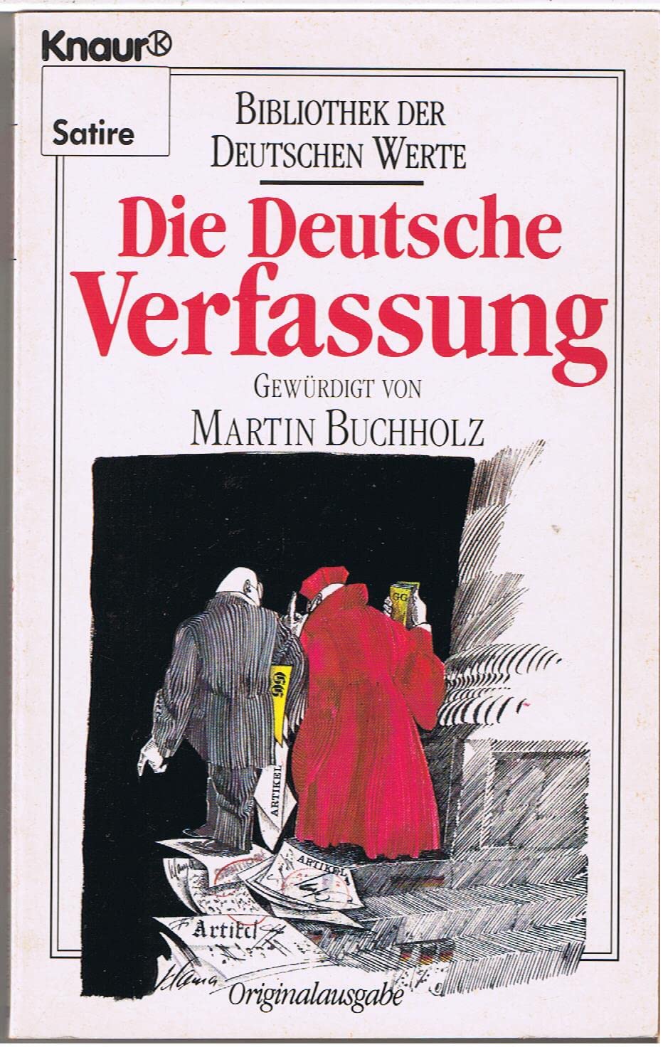 Bibliothek der deutschen Werte / Die Deutsche Verfassung (Knaur Taschenbücher. Humor) Books