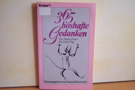 365 boshafte Gedanken (Knaur Taschenbücher. Romane, Erzählungen) Books