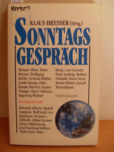 Sonntagsgespräch (Knaur Taschenbücher. Sachbücher) Books