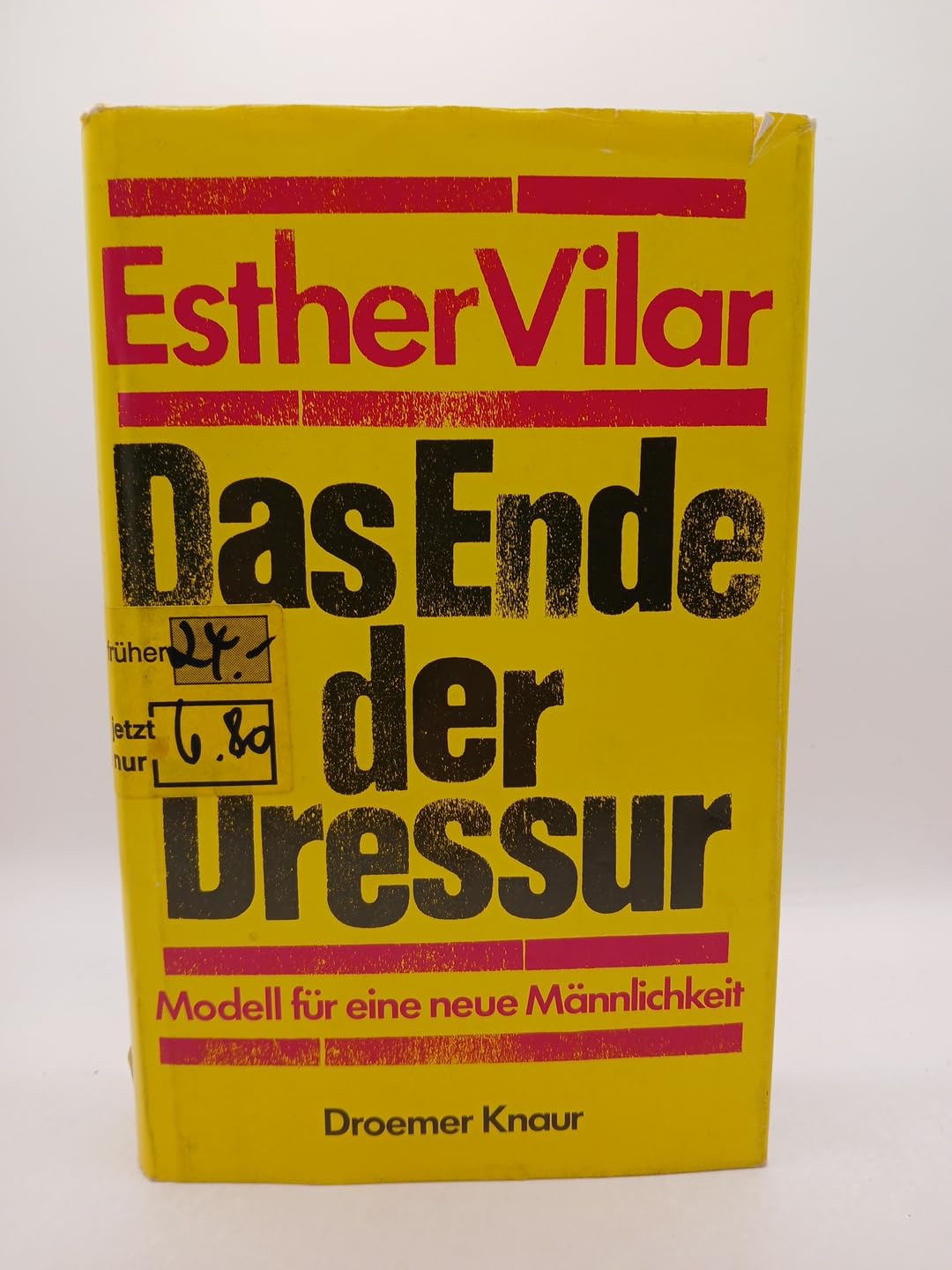Das Ende der Dressur. Modell für eine neue Männlichkeit Social Sciences
