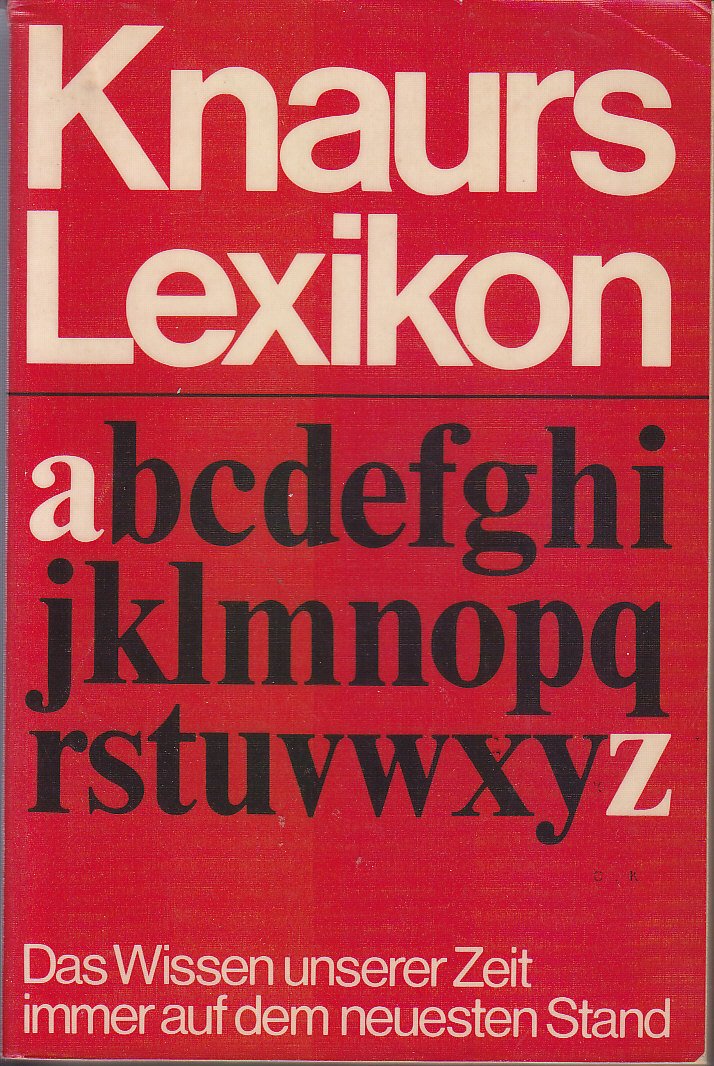 Product Image: Knaurs Lexikon A-Z