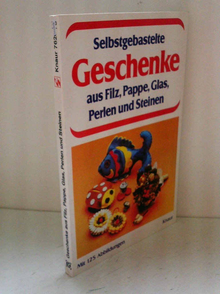 Selbstgebastelte Geschenke aus Filz, Pappe, Glas, Perlen und Steinen. Hobbies & Crafts