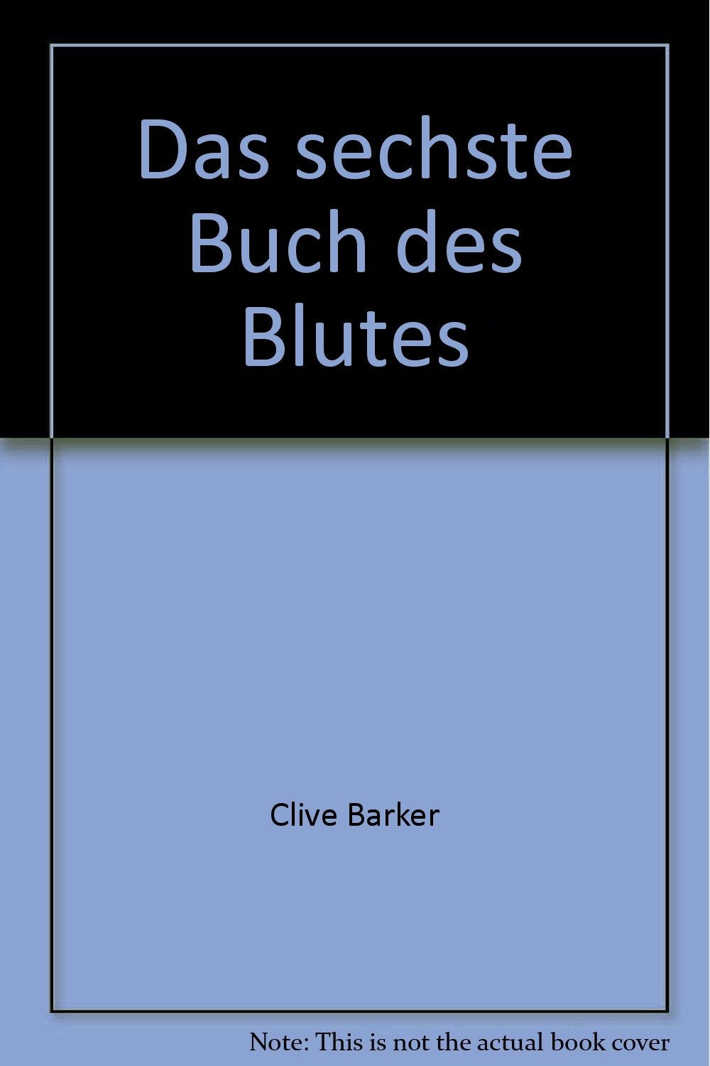 Das sechste Buch des Blutes Books