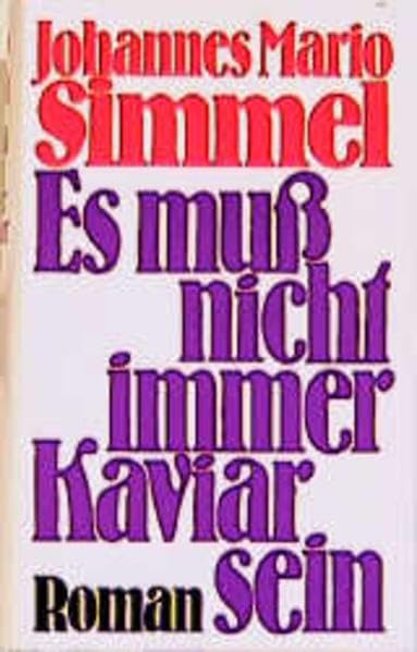 Es muß nicht immer Kaviar sein Contemporary literature