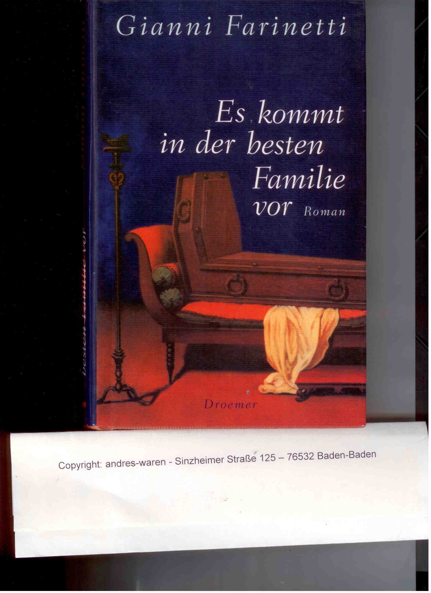 Es kommt in der besten Familie vor: Roman Crime & Thrillers