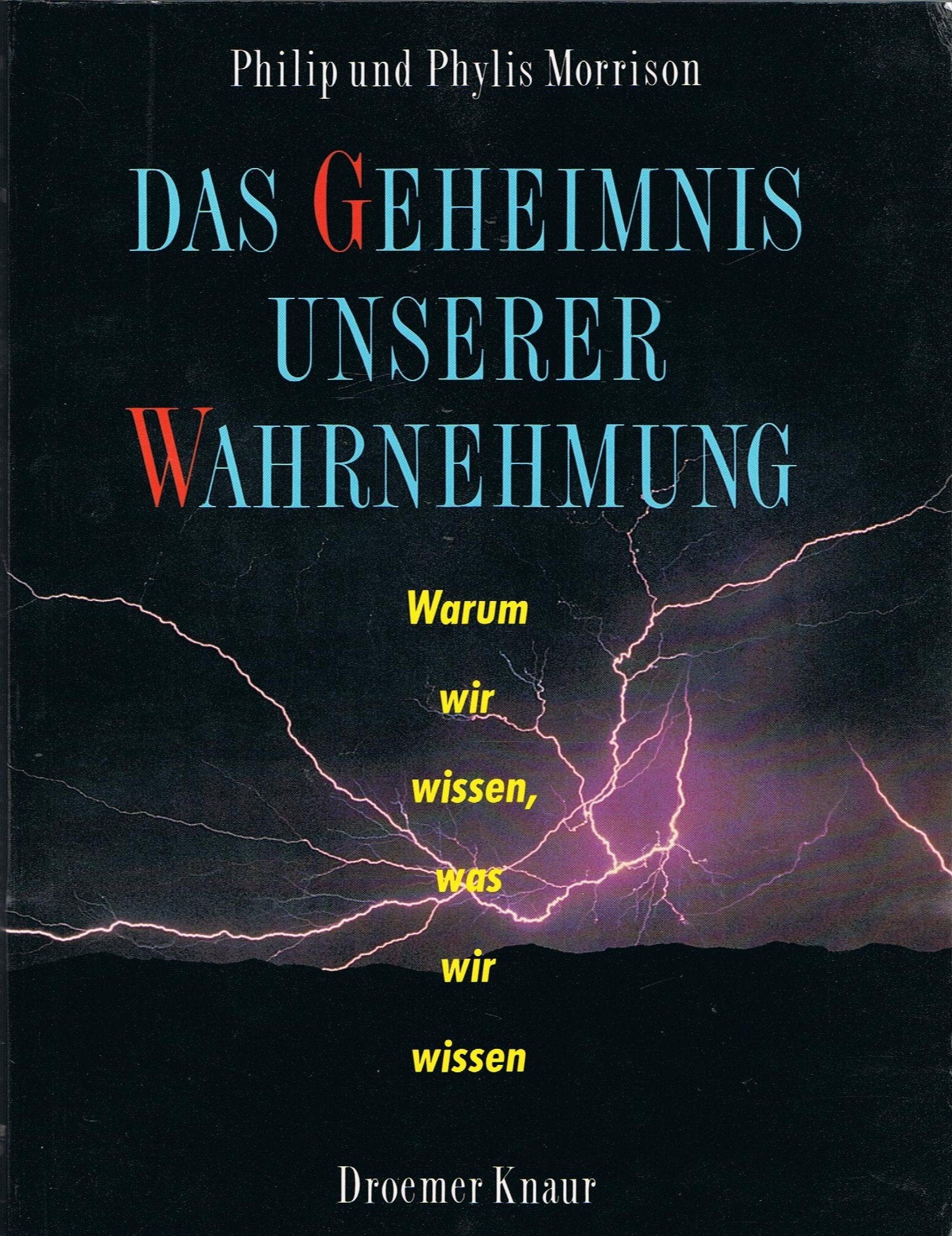 Das Geheimnis unserer Wahrnehmung: Warum wir wissen was wir wissen Books