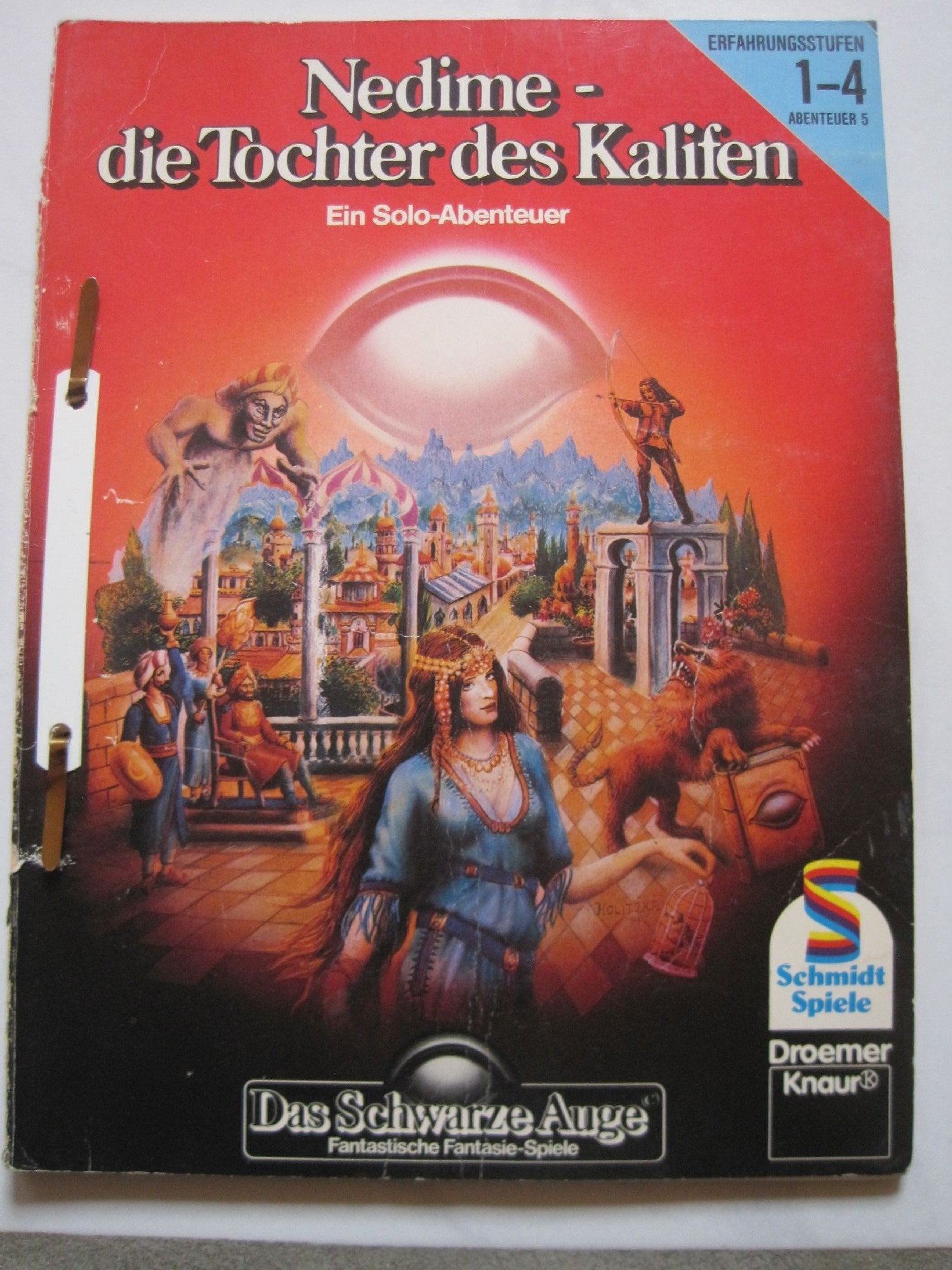 Das Schwarze Auge / Abenteuer Basis-Spiel: Das Schwarze Auge / Nedime, Die Tochter des Kalifen (Soloabenteuer): Abenteuer Basis-Spiel Leisure & Fun