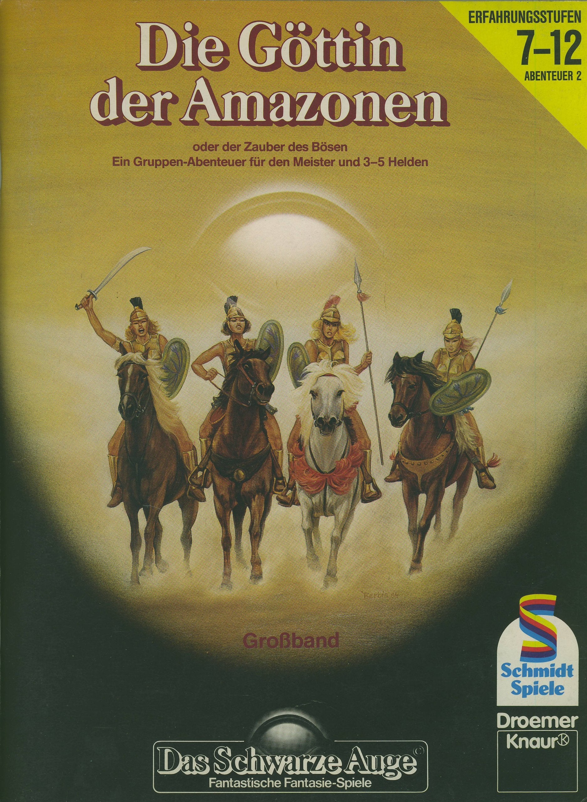 Das Schwarze Auge / Abenteuer Ausbau-Spiel: Das Schwarze Auge / Die Göttin der Amazonen oder Der Zauber des Bösen: Abenteuer Ausbau-Spiel Fantasy & Sci-Fi