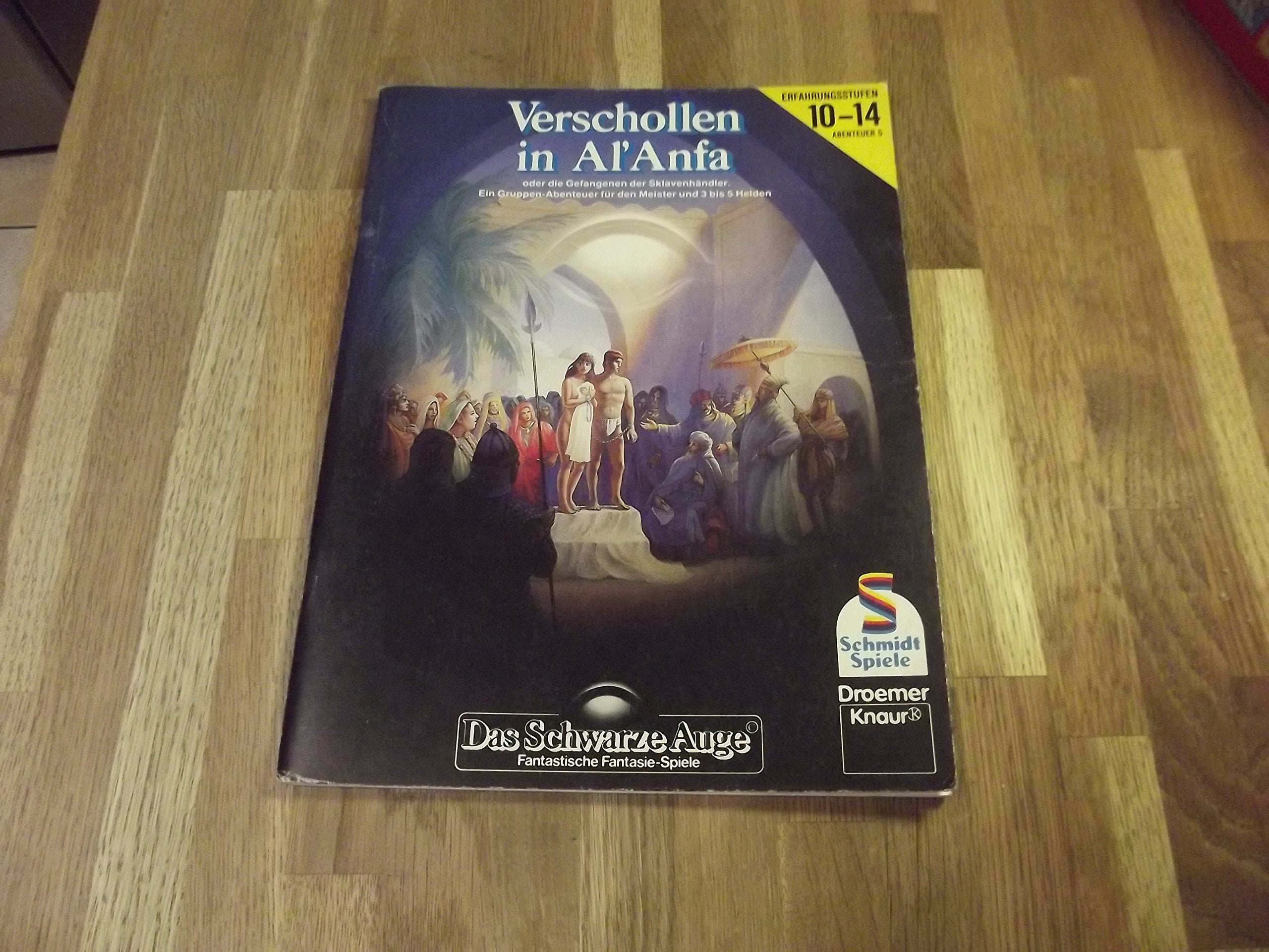 Das Schwarze Auge / Abenteuer Ausbau-Spiel: Das Schwarze Auge / Verschollen in Al'Anfa oder Die Gefangenen der Sklavenhändler: Abenteuer Ausbau-Spiel Fantasy & Sci-Fi