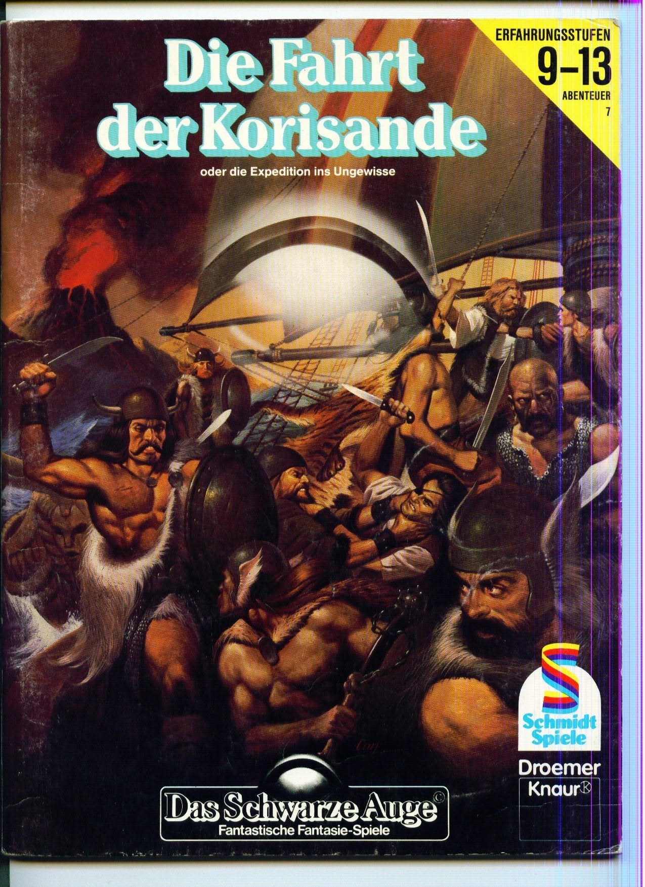 Das Schwarze Auge / Abenteuer Ausbau-Spiel: Das Schwarze Auge, DSA Ausbau- Spiel 7. Die Fahrt der Korisande oder Die Expedition ins Ungewisse Fantasy & Sci-Fi