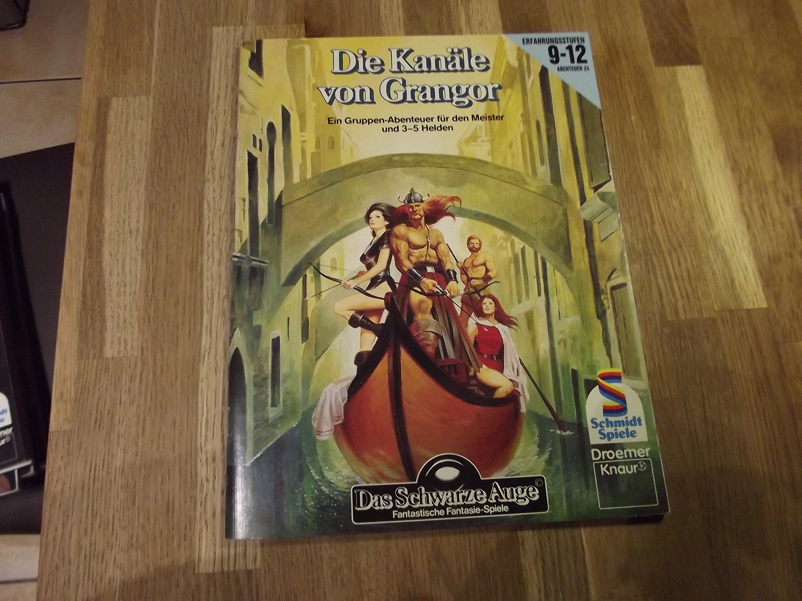 Das Schwarze Auge / Abenteuer Basis-Spiel: Das Schwarze Auge / Die Kanäle von Grangor: Abenteuer Basis-Spiel Fantasy & Sci-Fi