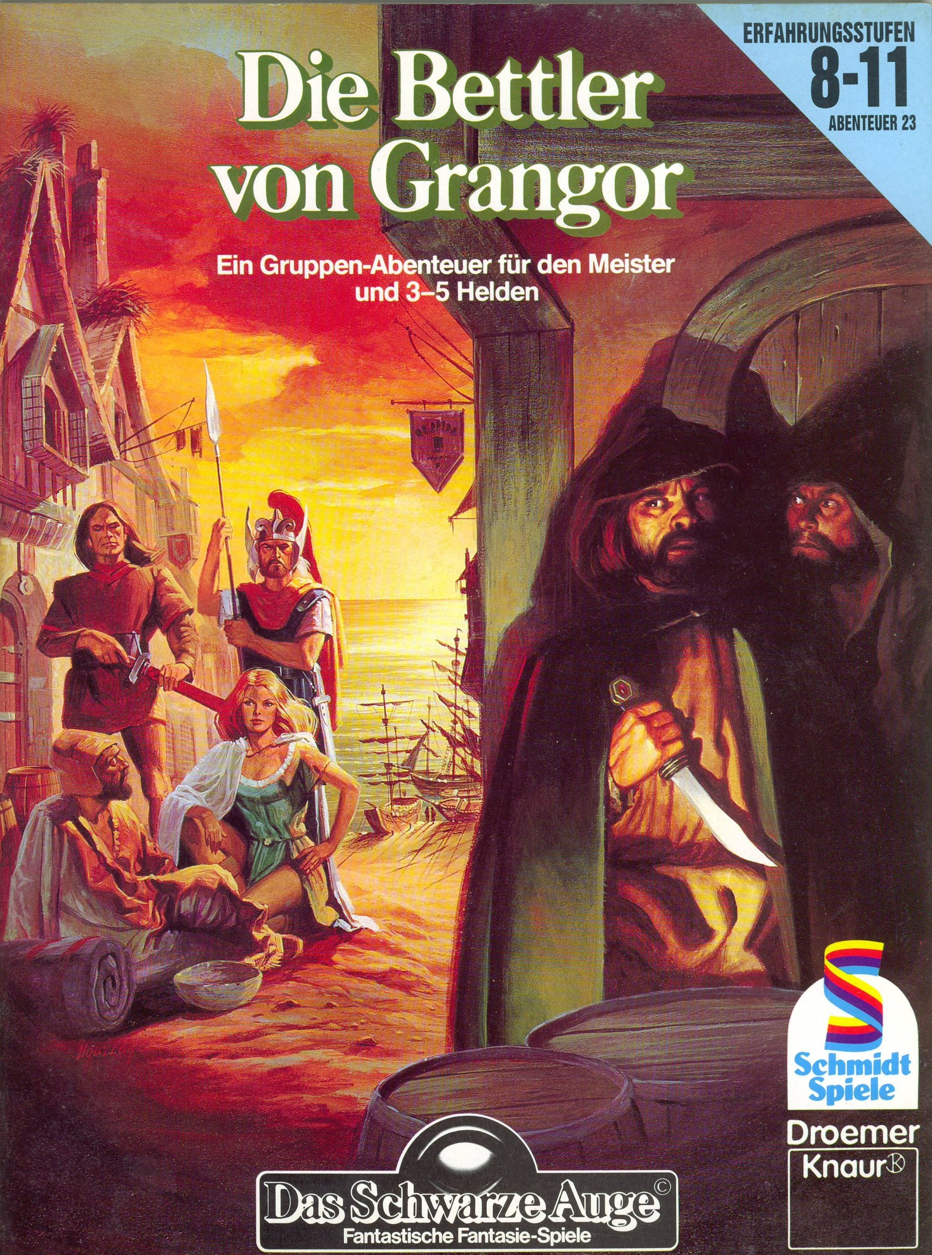 Das Schwarze Auge / Abenteuer Basis-Spiel: Das Schwarze Auge / Die Bettler von Grangor: Abenteuer Basis-Spiel Fantasy & Sci-Fi