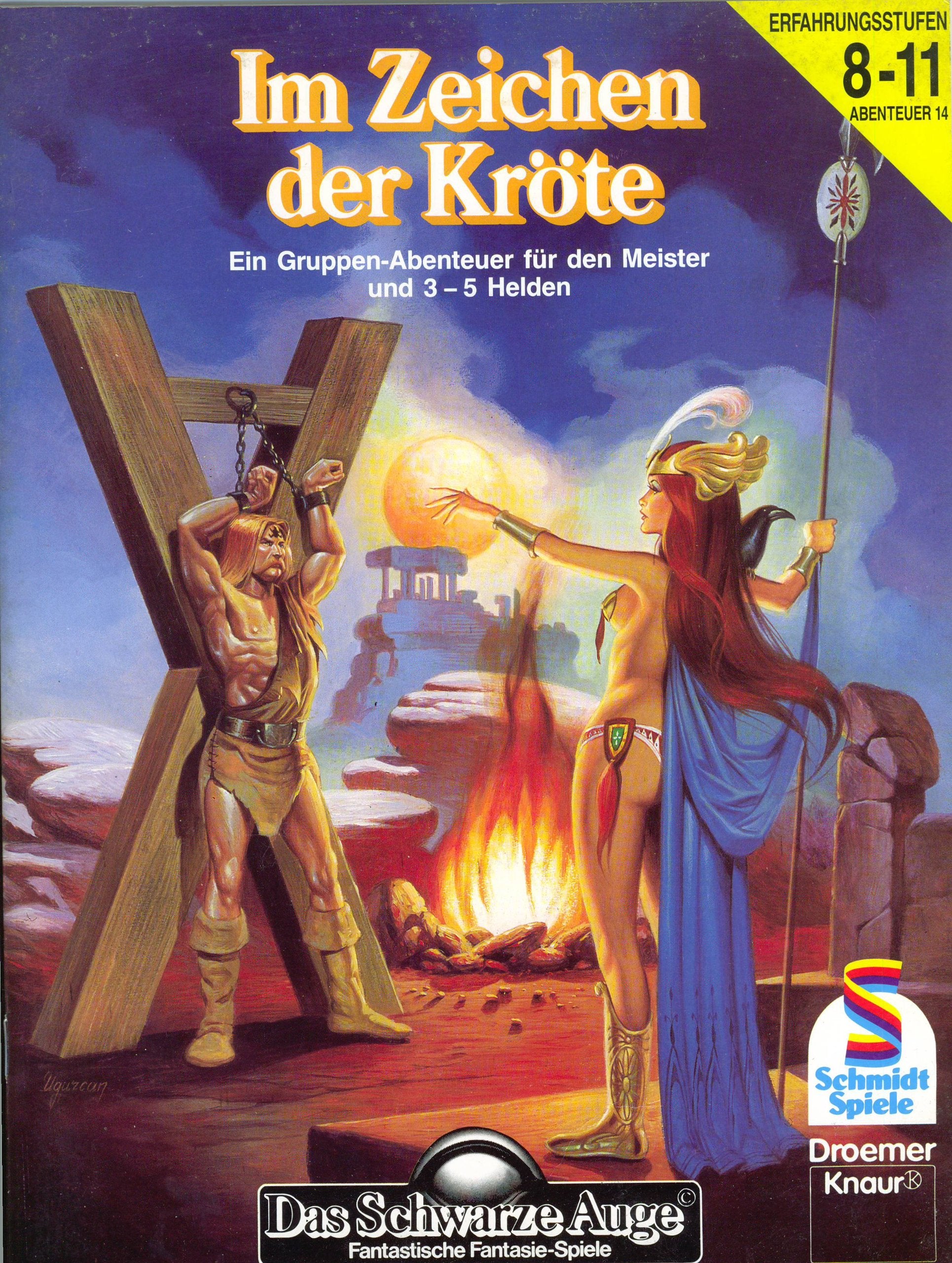 Das Schwarze Auge / Abenteuer Ausbau-Spiel: Das Schwarze Auge / Im Zeichen der Kröte: Abenteuer Ausbau-Spiel Fantasy & Sci-Fi
