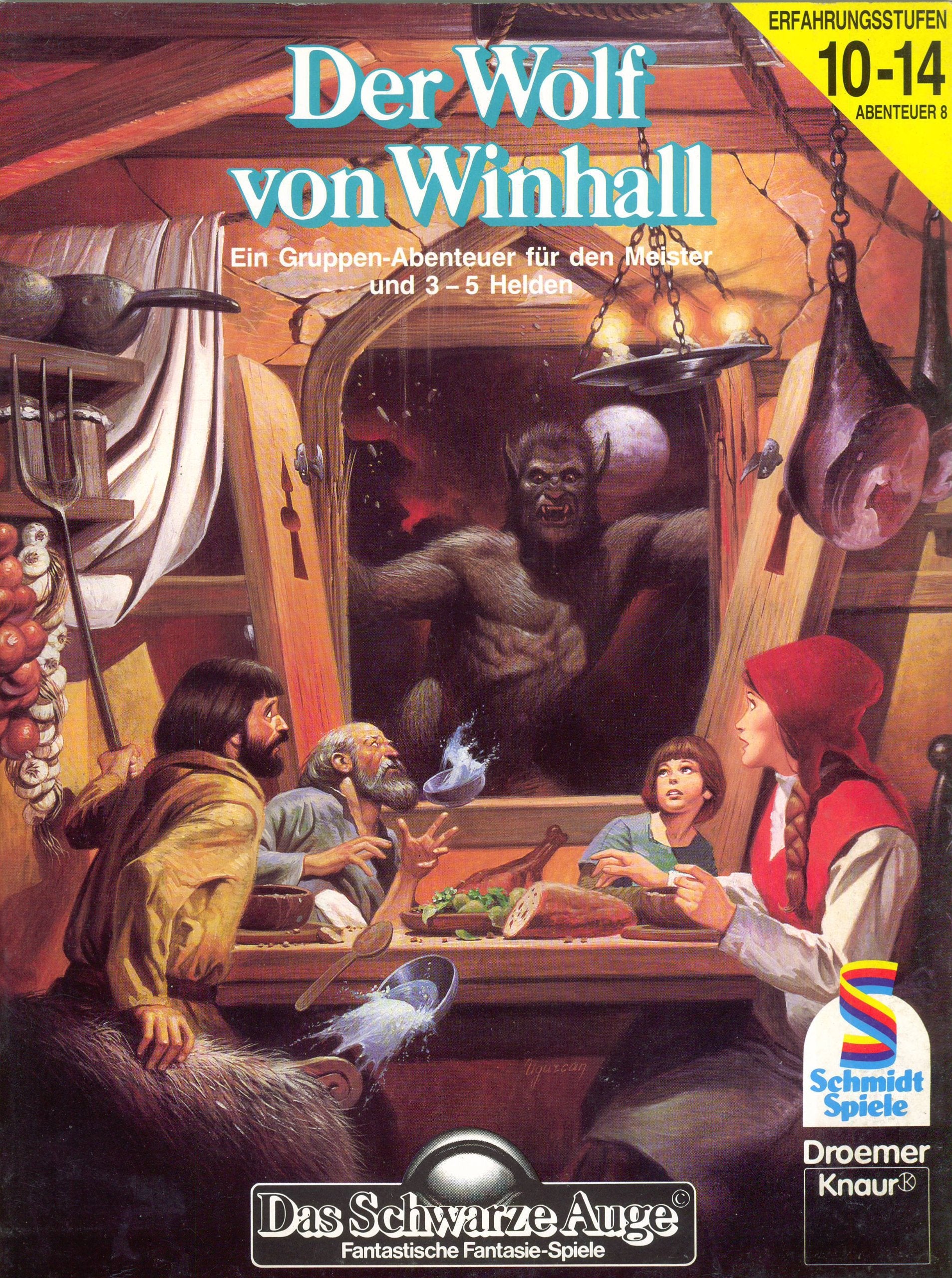 Das Schwarze Auge / Abenteuer Ausbau-Spiel: Das Schwarze Auge / Der Wolf von Wiehall: Abenteuer Ausbau-Spiel Fantasy & Sci-Fi