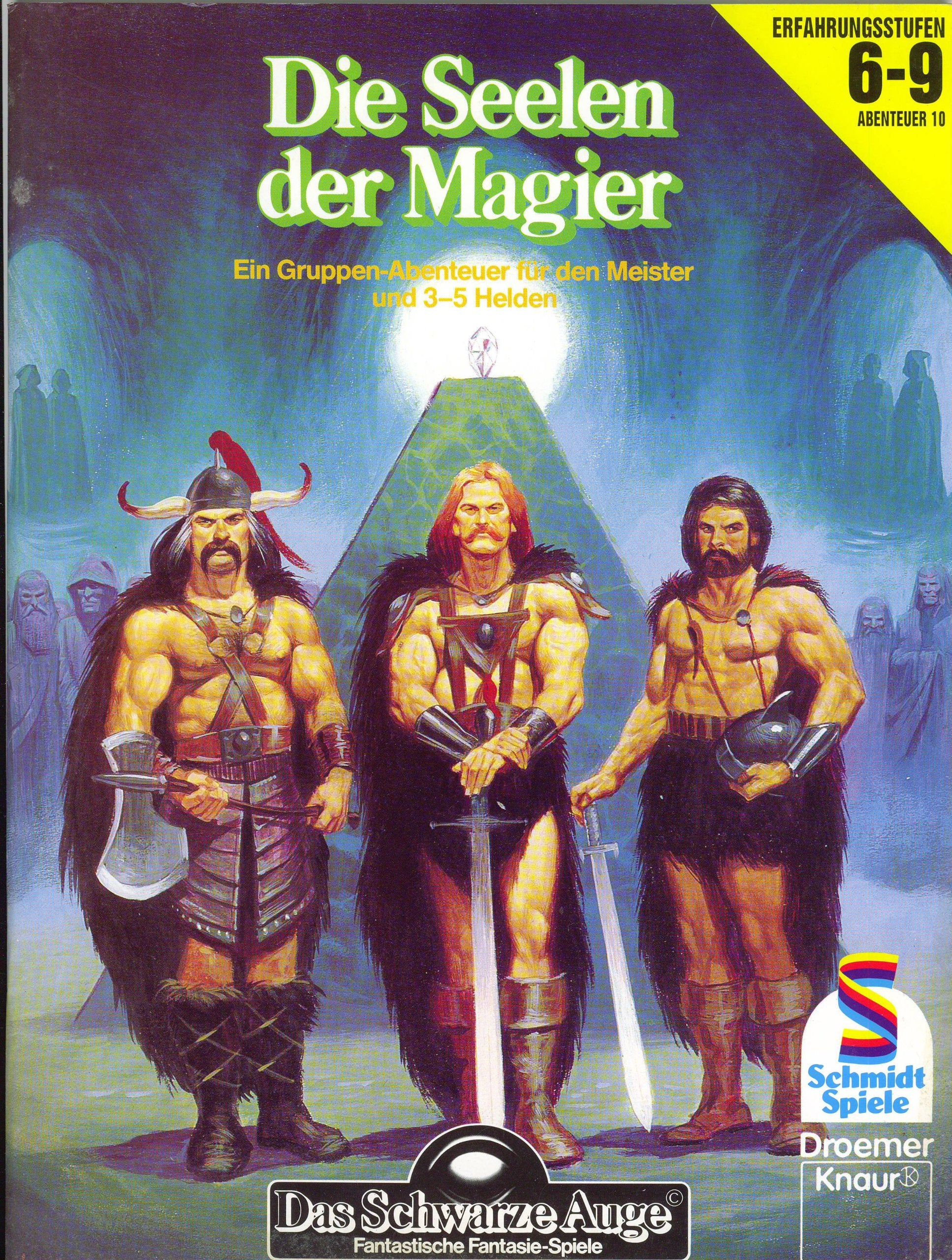 Das Schwarze Auge / Abenteuer Ausbau-Spiel: Das Schwarze Auge / Die Seelen der Magier: Abenteuer Ausbau-Spiel Fantasy & Sci-Fi