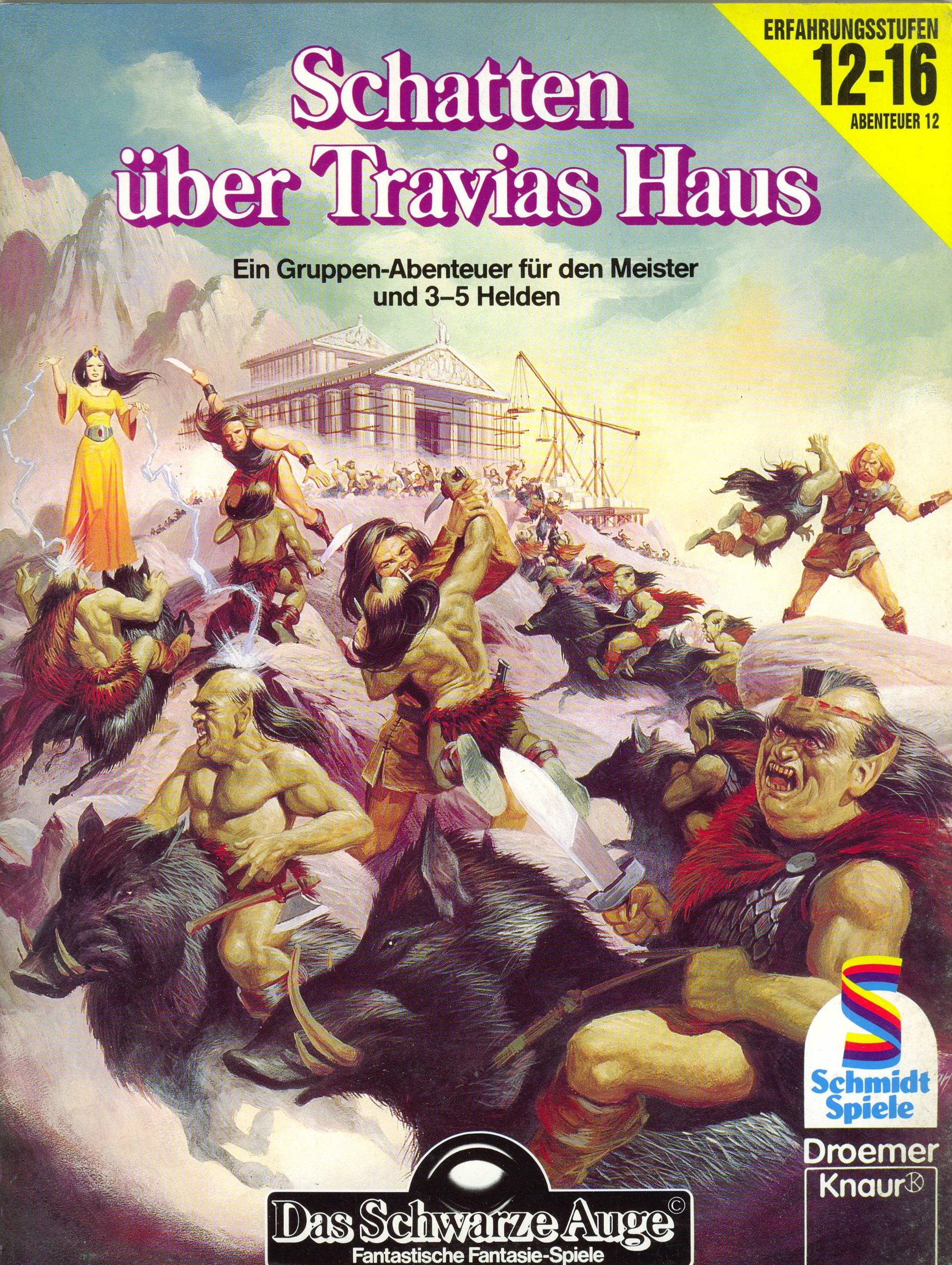 Das Schwarze Auge / Abenteuer Ausbau-Spiel: Das Schwarze Auge / Schatten über Travias Haus: Abenteuer Ausbau-Spiel book