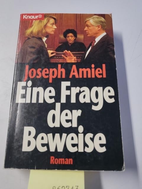 Eine Frage der Beweise (Knaur Taschenbücher. Romane, Erzählungen) Crime & Thrillers