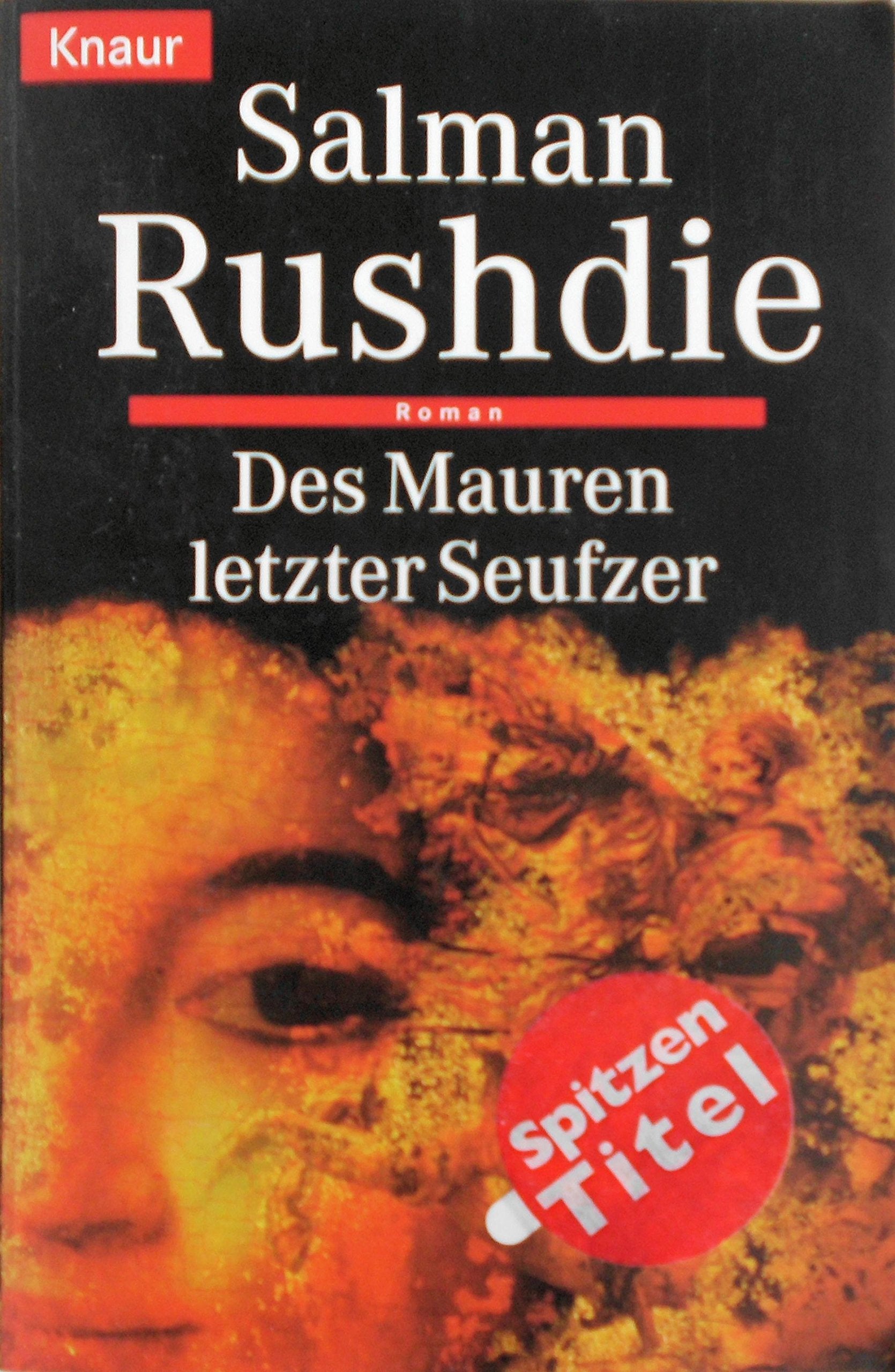 Des Mauren letzter Seufzer (Knaur Taschenbücher. Romane, Erzählungen) Contemporary literature