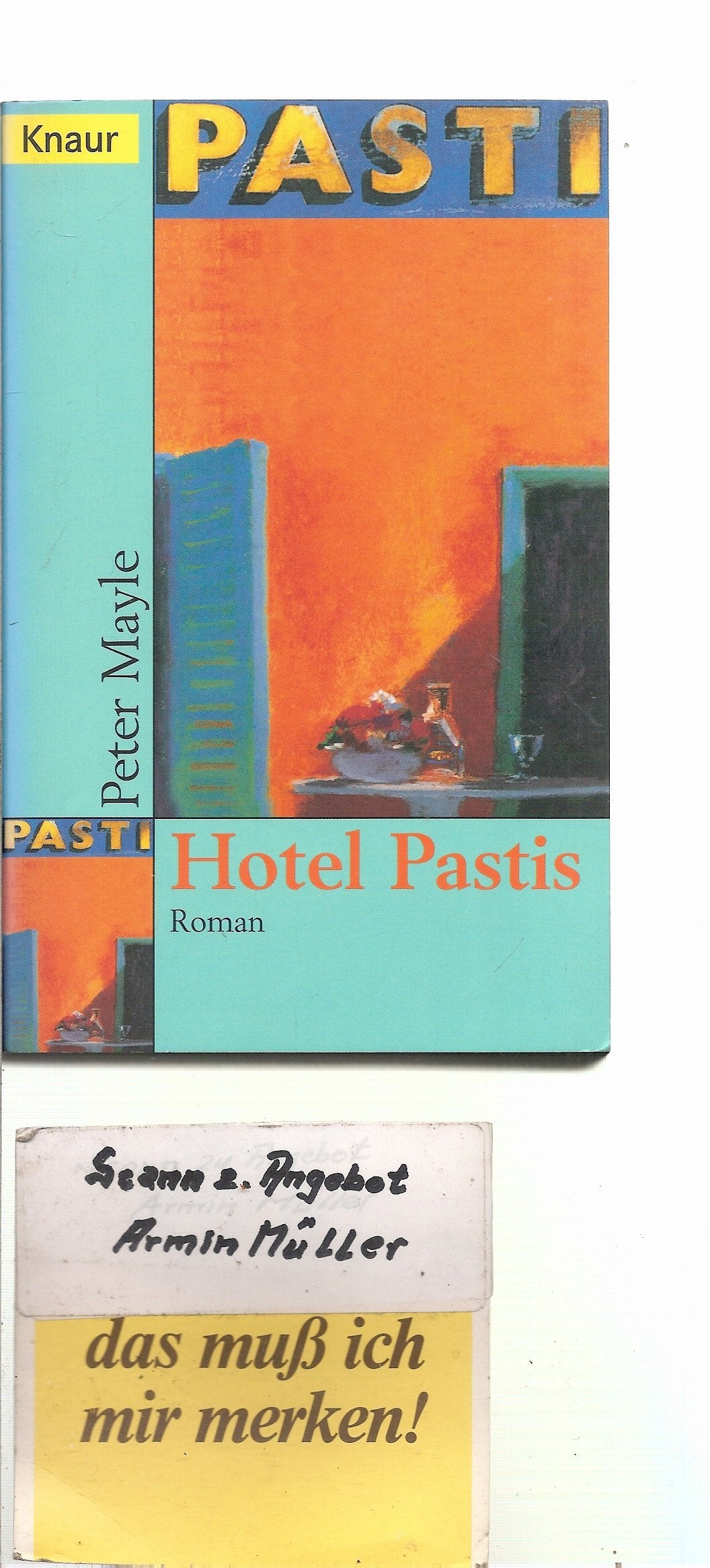 Hotel Pastis, Sonderausg. Contemporary literature Books