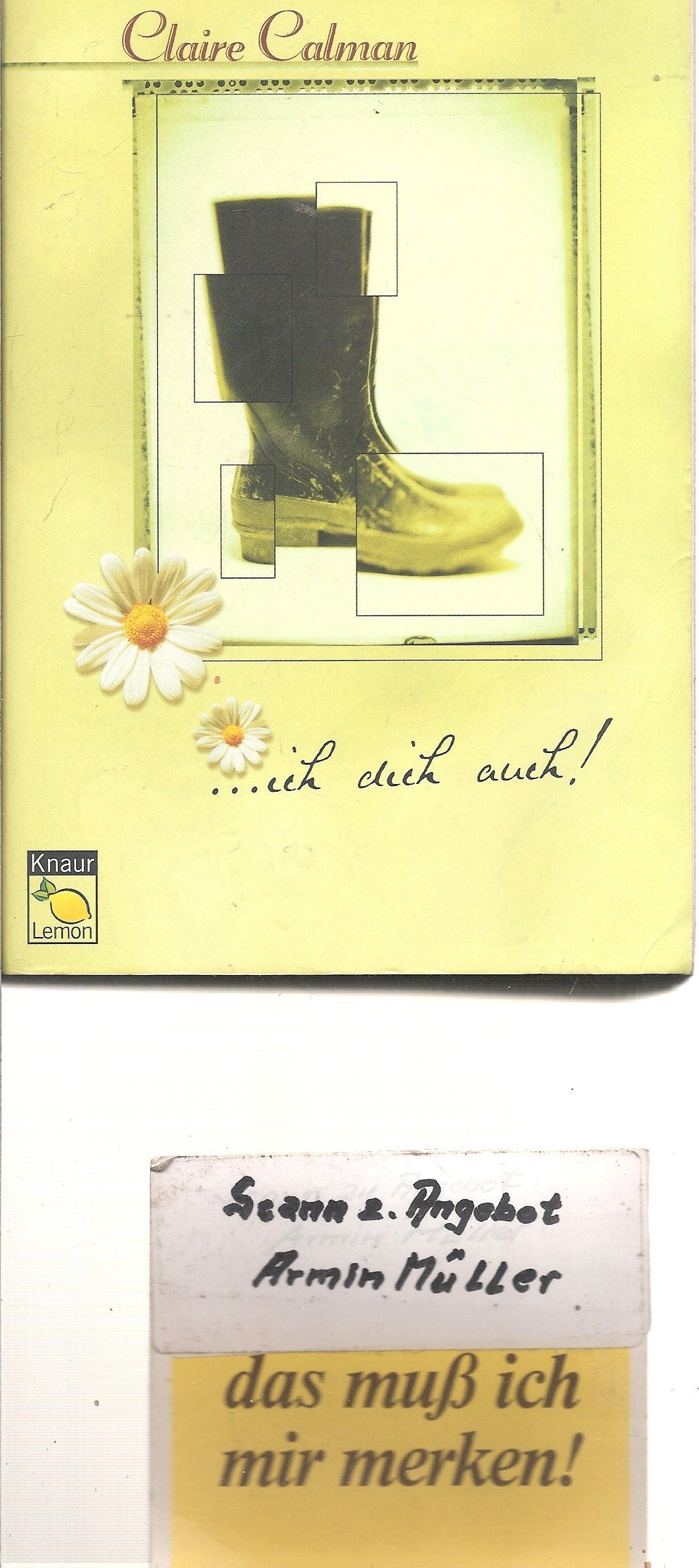 ...ich dich auch! (Knaur Taschenbücher. Romane, Erzählungen) Contemporary literature