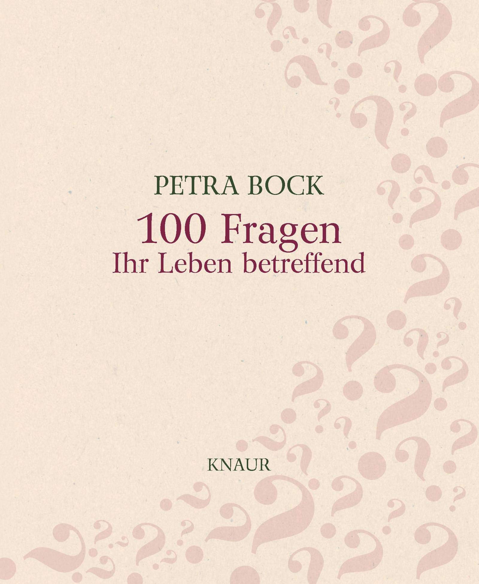 100 Fragen Ihr Leben betreffend Lifestyle