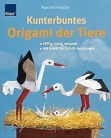 Kunterbuntes Origami der Tiere: Pfiffig,lustig,verspielt mit Schritt-für-Schritt-Anleitungen Hobbies & Crafts