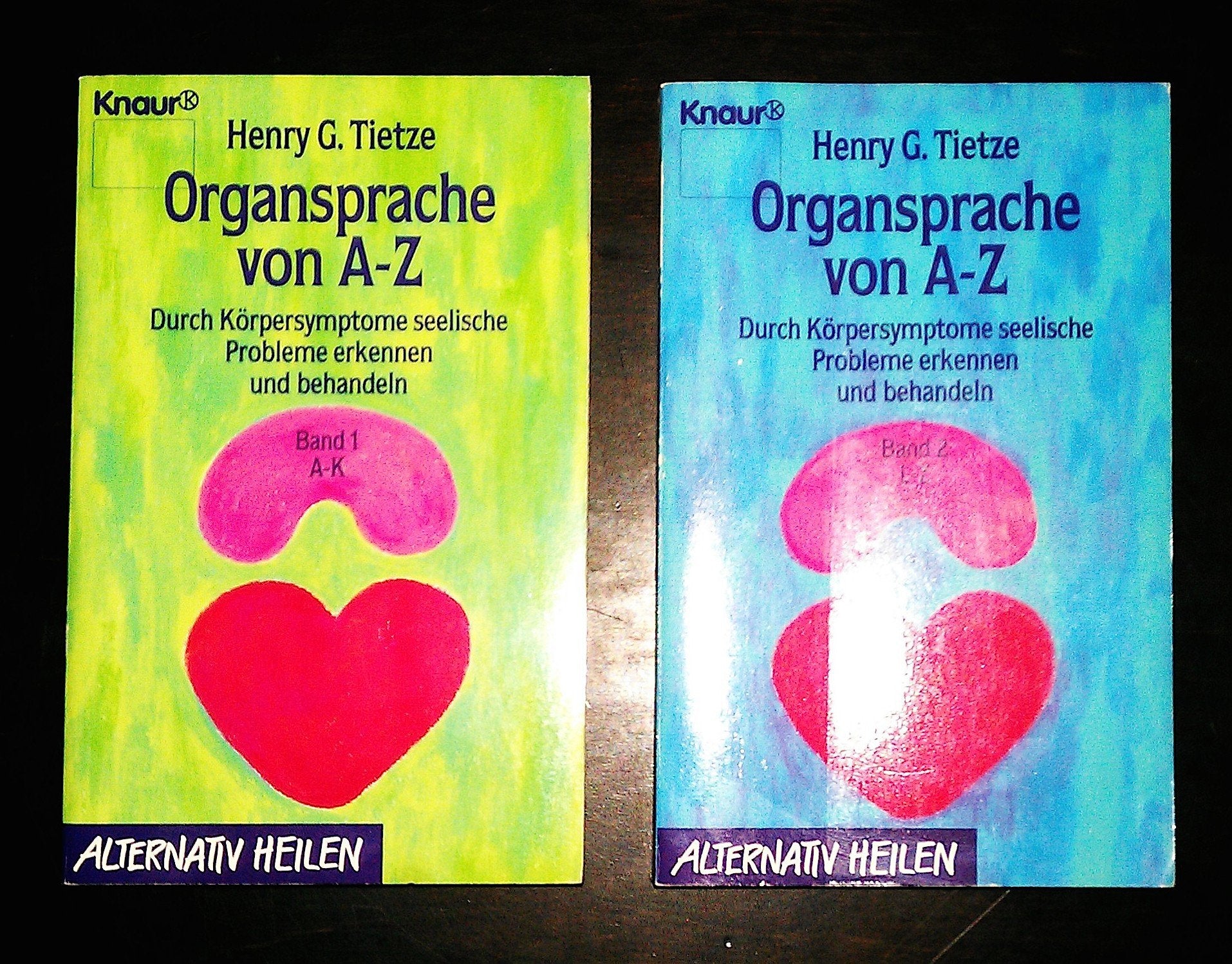 Organsprache von A - Z - Band 2 L-Z (Alternativ Heilen) Books