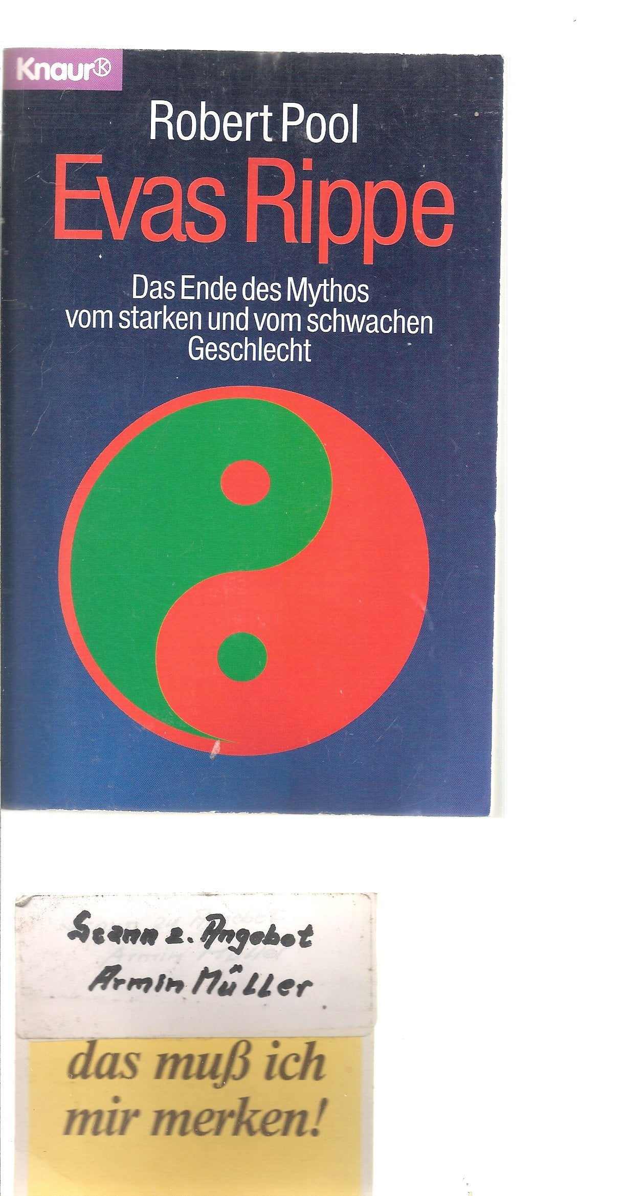 Evas Rippe: Das Ende des Mythos vom starken und vom schwachen Geschlecht (Knaur Taschenbücher. Medizin und Gesundheit) Natural Sciences