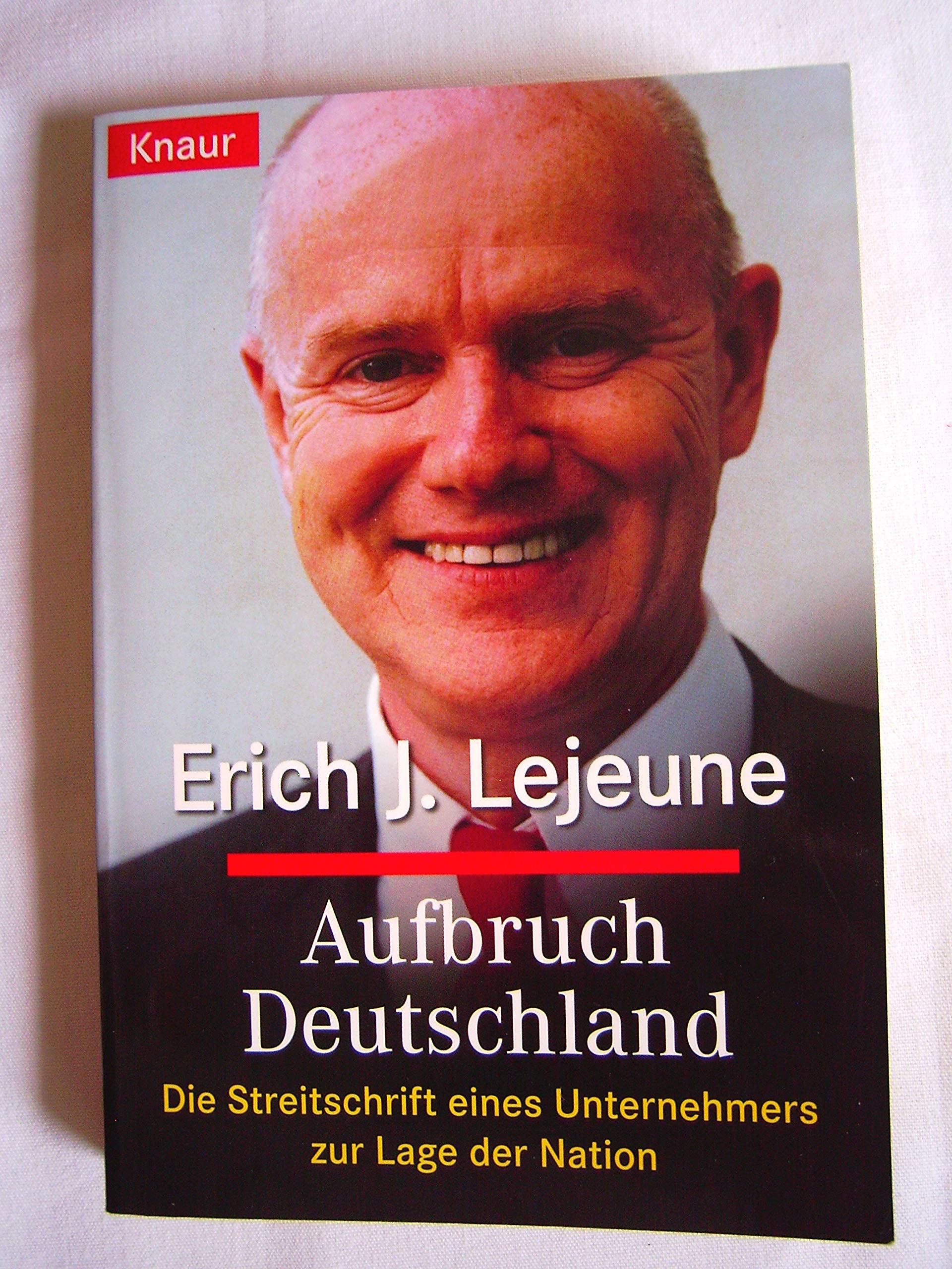 Aufbruch Deutschland: Die Streitschrift eines Unternehmers zur Lage der Nation (Knaur Taschenbücher. Politik und Zeitgeschichte) Business, Finance & Career