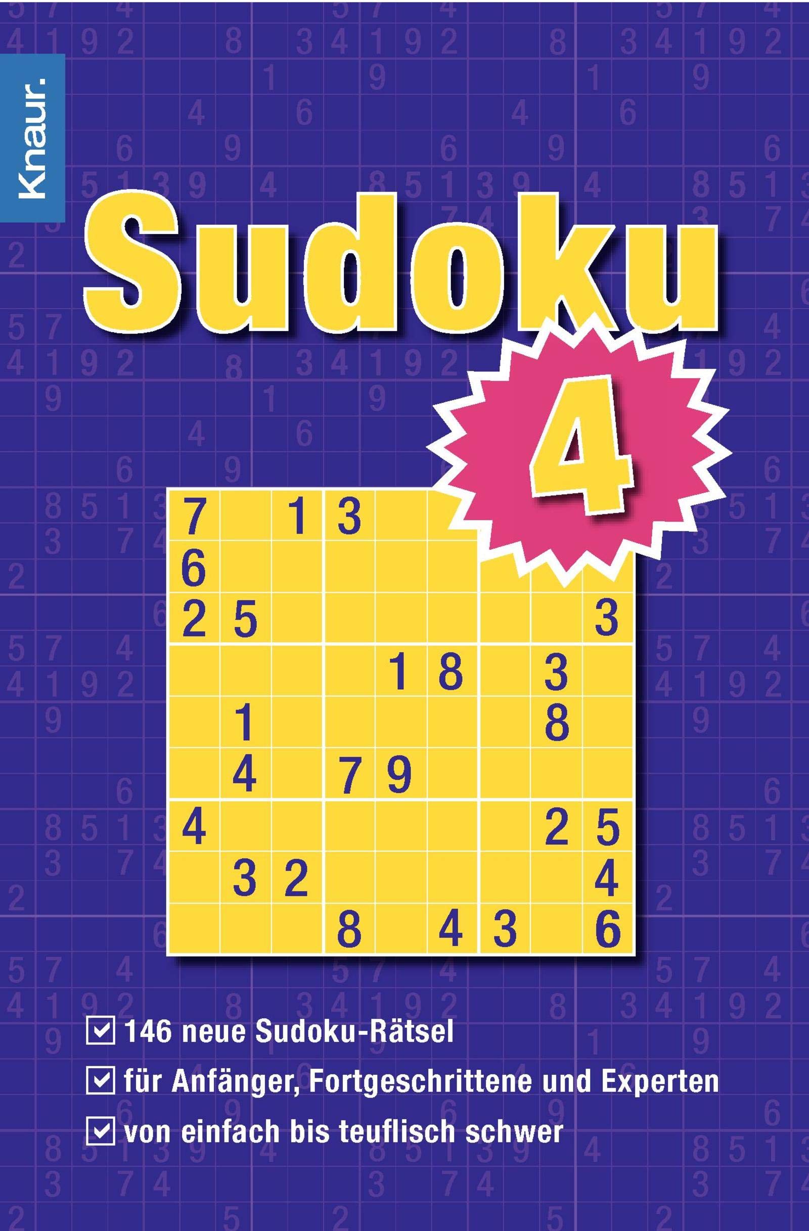 Sudoku 4: Das spannenste Zahlenrätsel der Welt Leisure & Fun