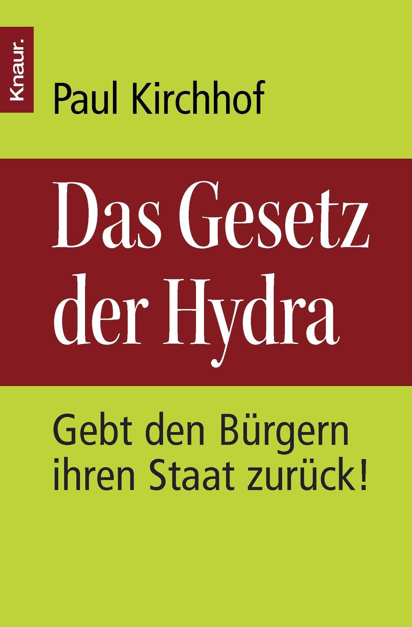 Das Gesetz der Hydra Reference Books
