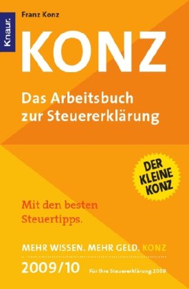 Konz: Das Arbeitsbuch zur Steuererklärung Law