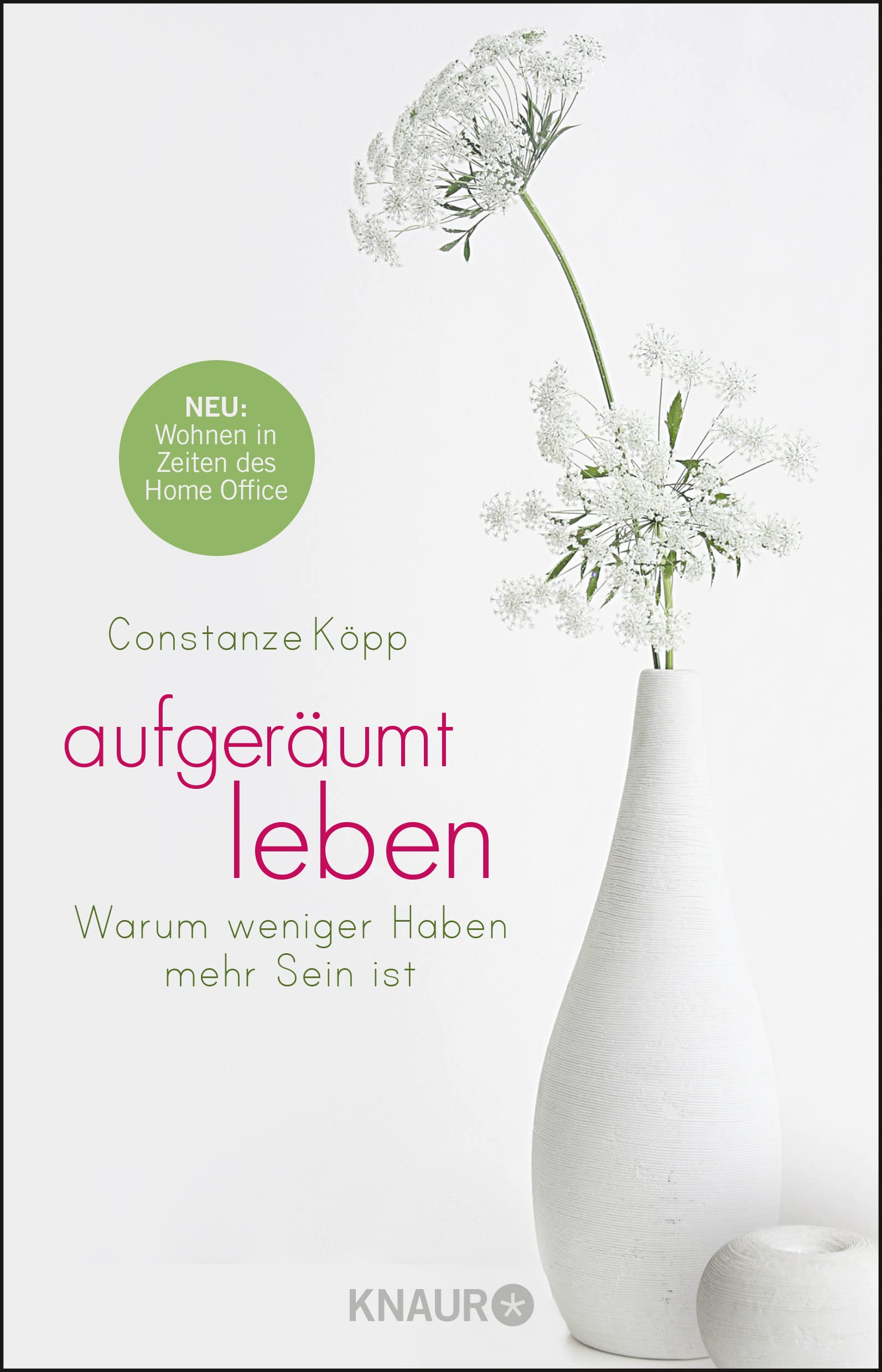 Aufgeräumt leben: Warum weniger Haben mehr Sein ist | Wohnen in Zeiten des Home-Office Books