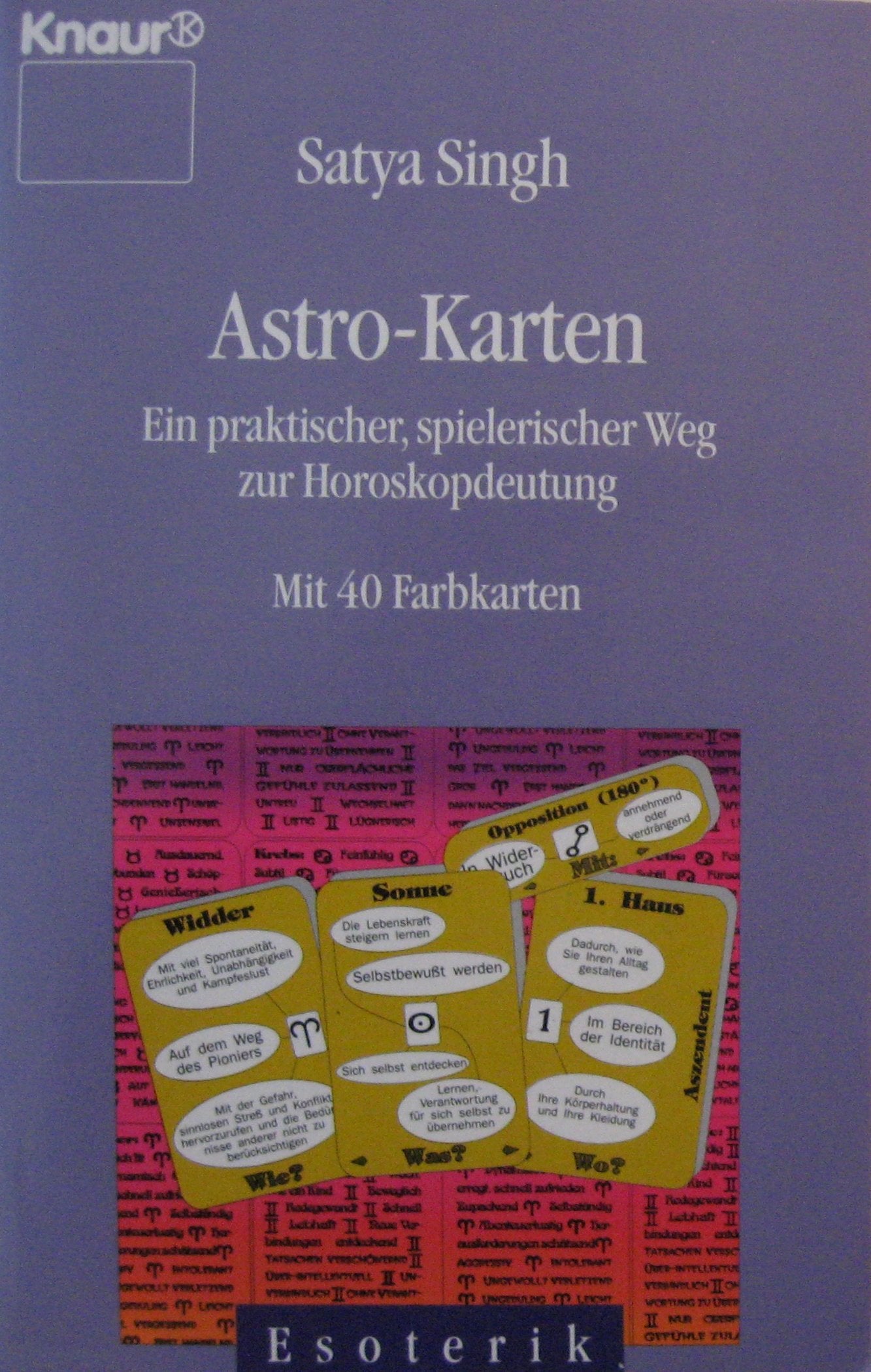Astro-Karten: Ein praktischer, spielerischer Weg zur Horoskopdeutung (Knaur Taschenbücher. Esoterik) Religion & Esotericism