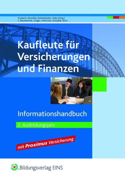 Infohandbuch 2. Ausbildungsjahr. Kaufleute für Versicherungen und Finanzen (Lehr-/Fachbuch) book