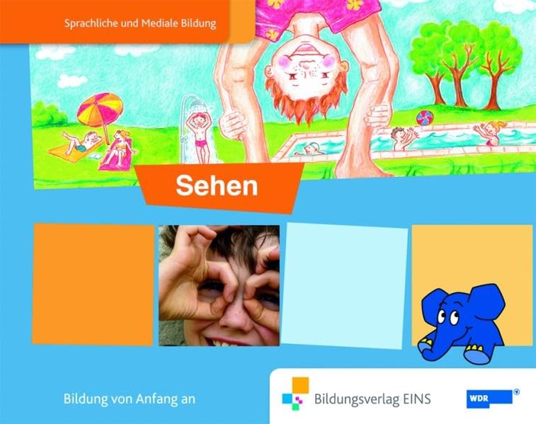 Paket 2 "Die Welt ist elefantastisch Sprachförderung mit dem Elefanten" mit den Themen: Füße&Schuhe, Sehen und Haare aus dem Themenfeld: " mein ... dem Elefanten" Bilderbuch Sehen Bilderbuch Learning & Reference