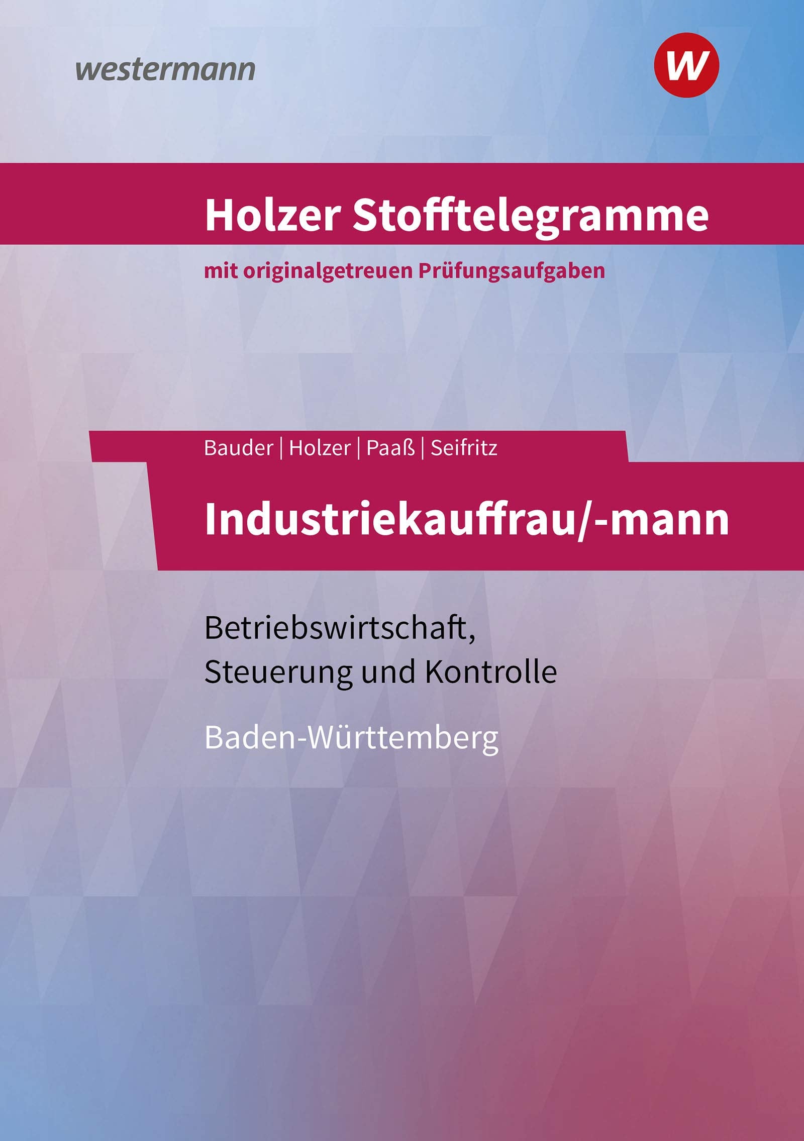 Holzer Stofftelegramme Industriekauffrau/-mann. Aufgabenband. Baden-Württemberg Business, Finance & Career