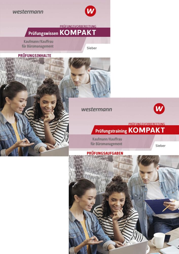 Prüfungsvorbereitung Prüfungswissen und Prüfungstraining KOMPAKT - Kaufmann/Kauffrau für Büromanagement: Paket (Prüfungswissen kompakt: Kaufmann/Kauffrau für Büromanagement) Study Guides