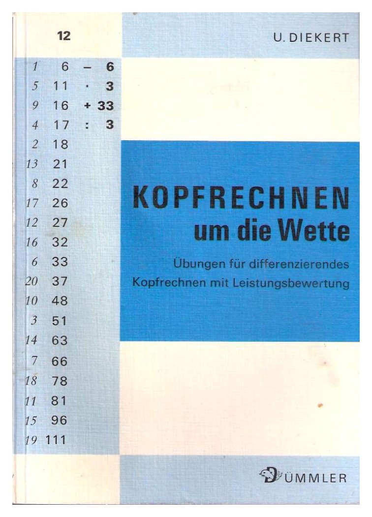 Kopfrechnen um die Wette: Übungen für differenzierendes Kopfrechnen mit Leistungsbewertung Books