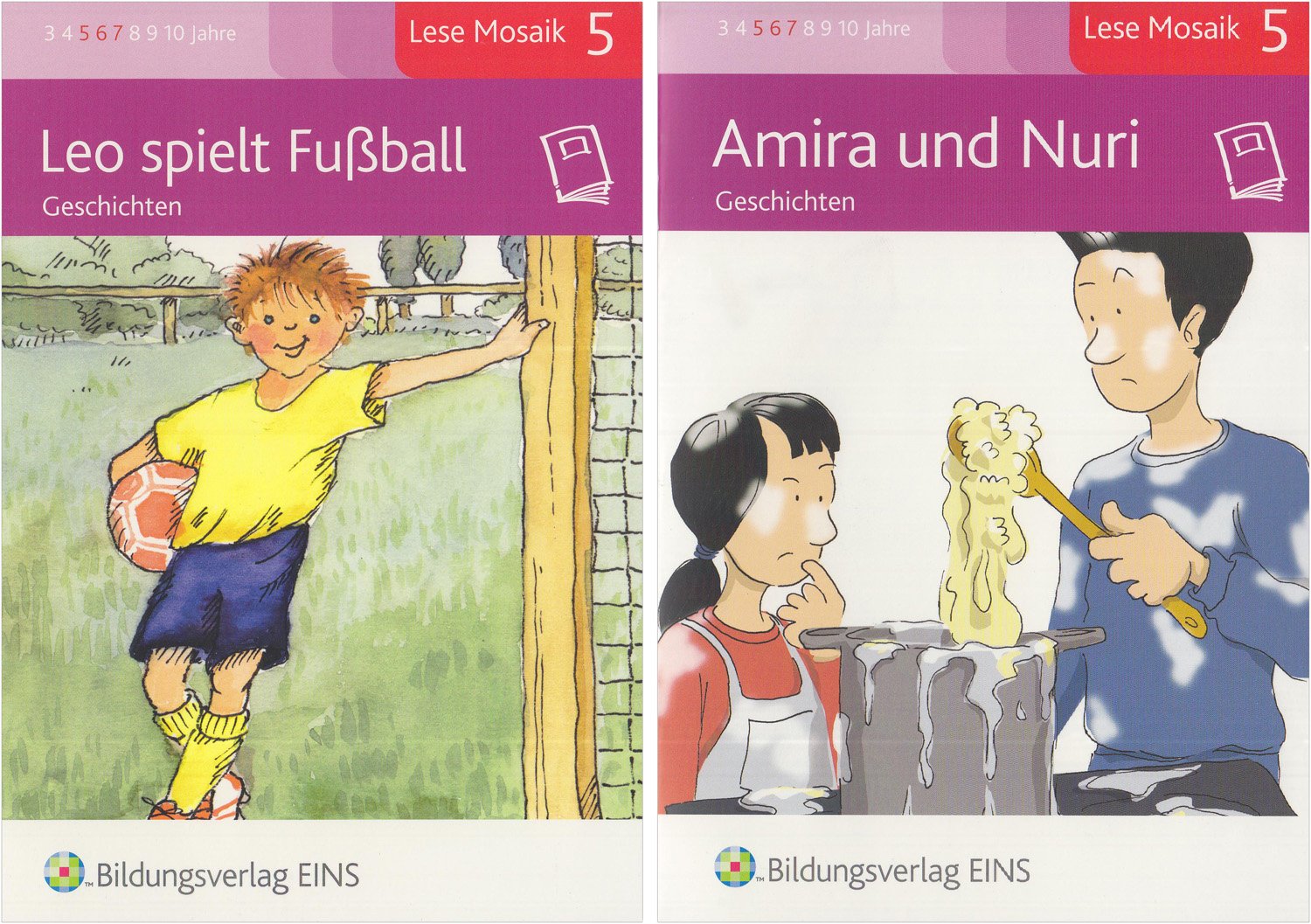 Lese Mosaik: Unterrichtsmaterialien für den differenzierenden Unterricht Deutsch / Geschichten Niveau 5: Längere und schwierigere Wörter Study Guides