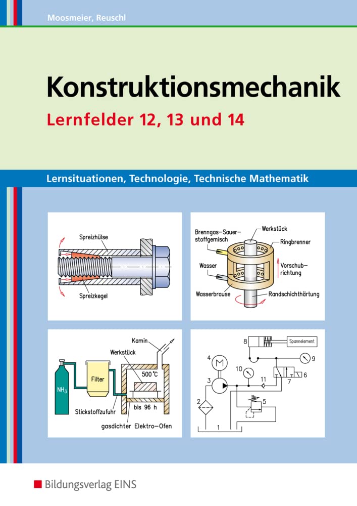 Konstruktionsmechanik: Technologie, Technische Mathematik: Lernfelder 12, 13 und 14 Lernsituationen (Metallbautechnik: Lernsituationen, Technologie, Technische Mathematik) Study Guides