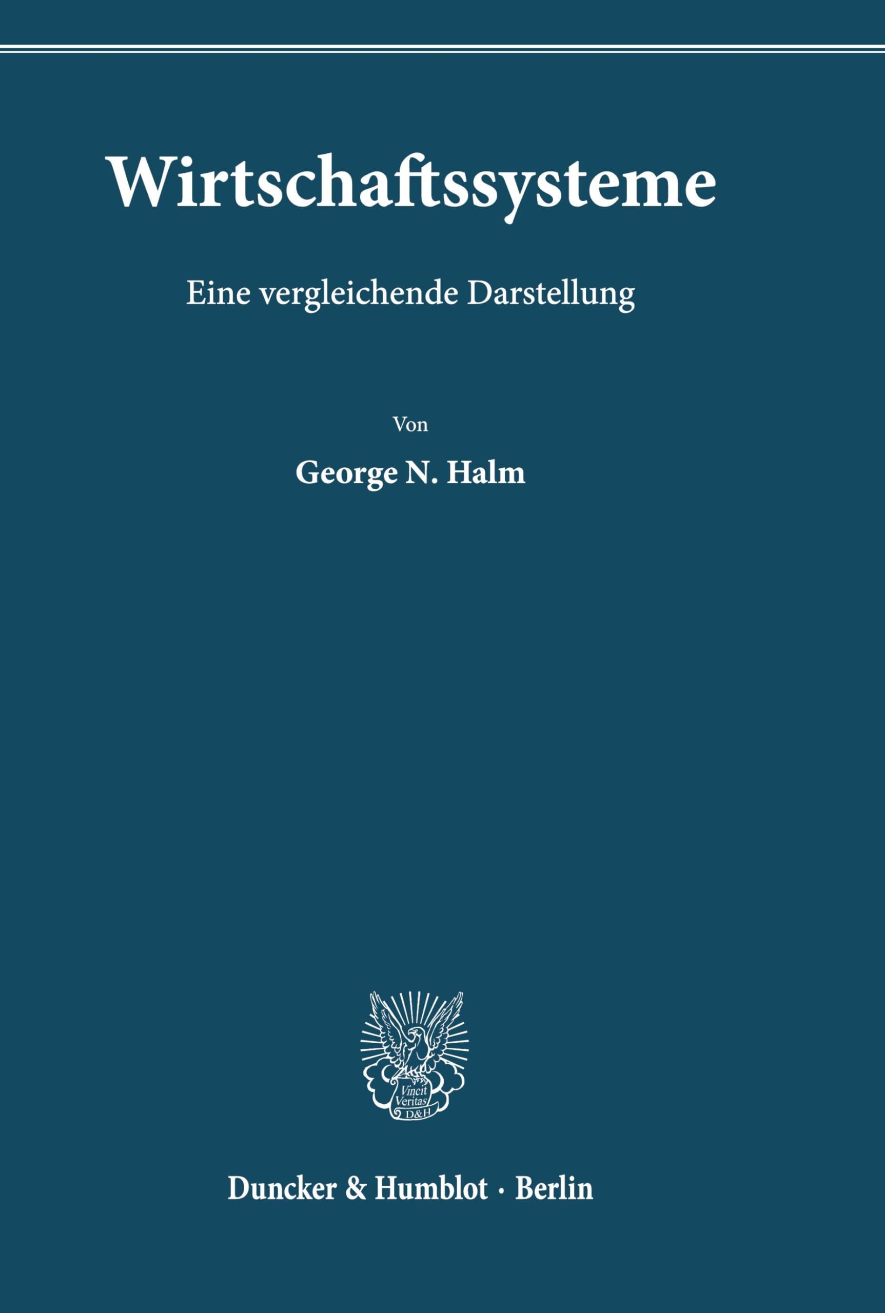 Wirtschaftssysteme. Law