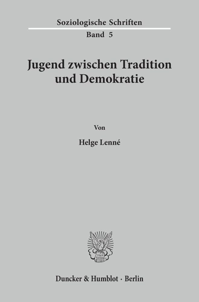 Jugend zwischen Tradition und Demokratie. Law