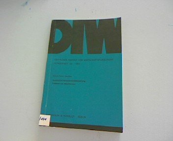 Qualitative Arbeitsmarktsteuerung.: Probleme und Möglichkeiten. (Deutsches Institut für Wirtschaftsforschung. Sonderhefte) Law