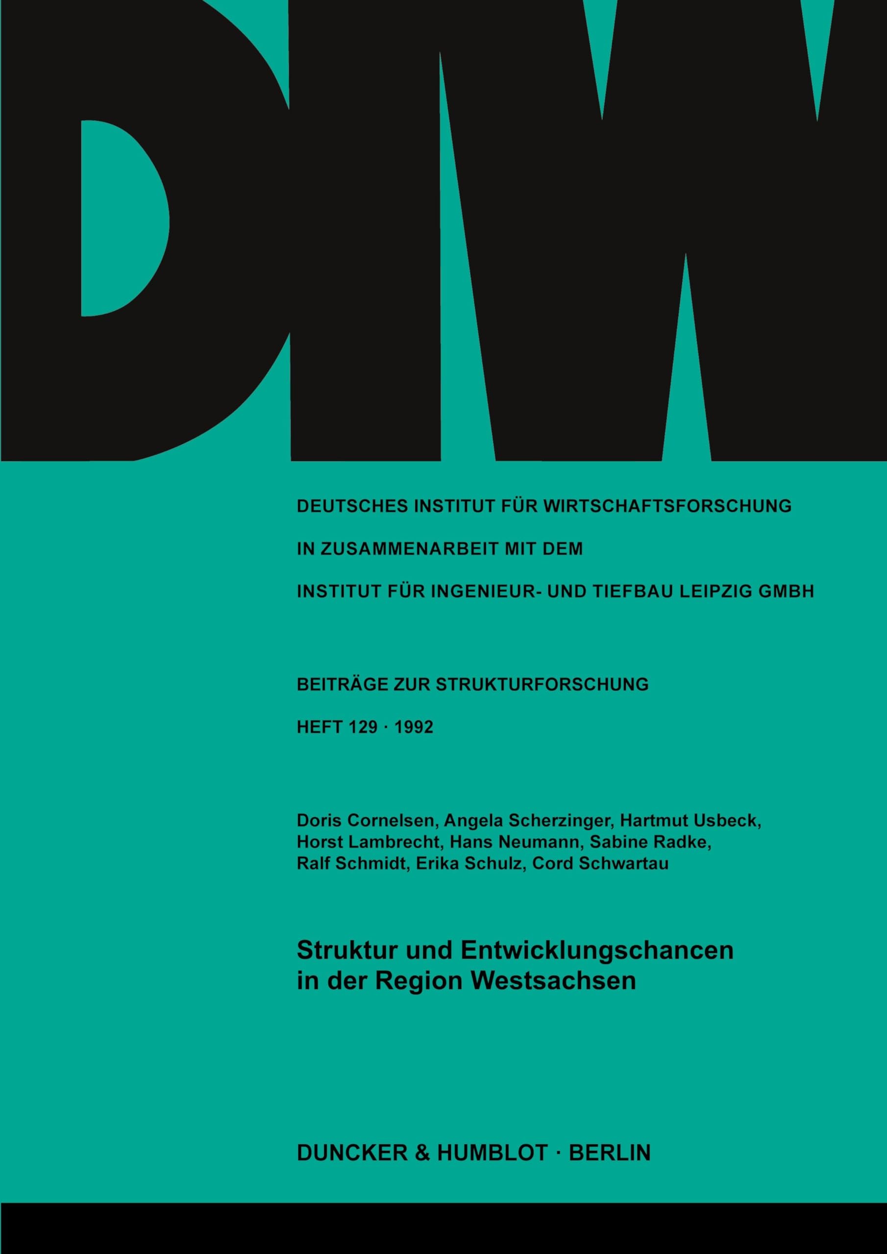 Struktur und Entwicklungschancen in der Region Westsachsen. Law